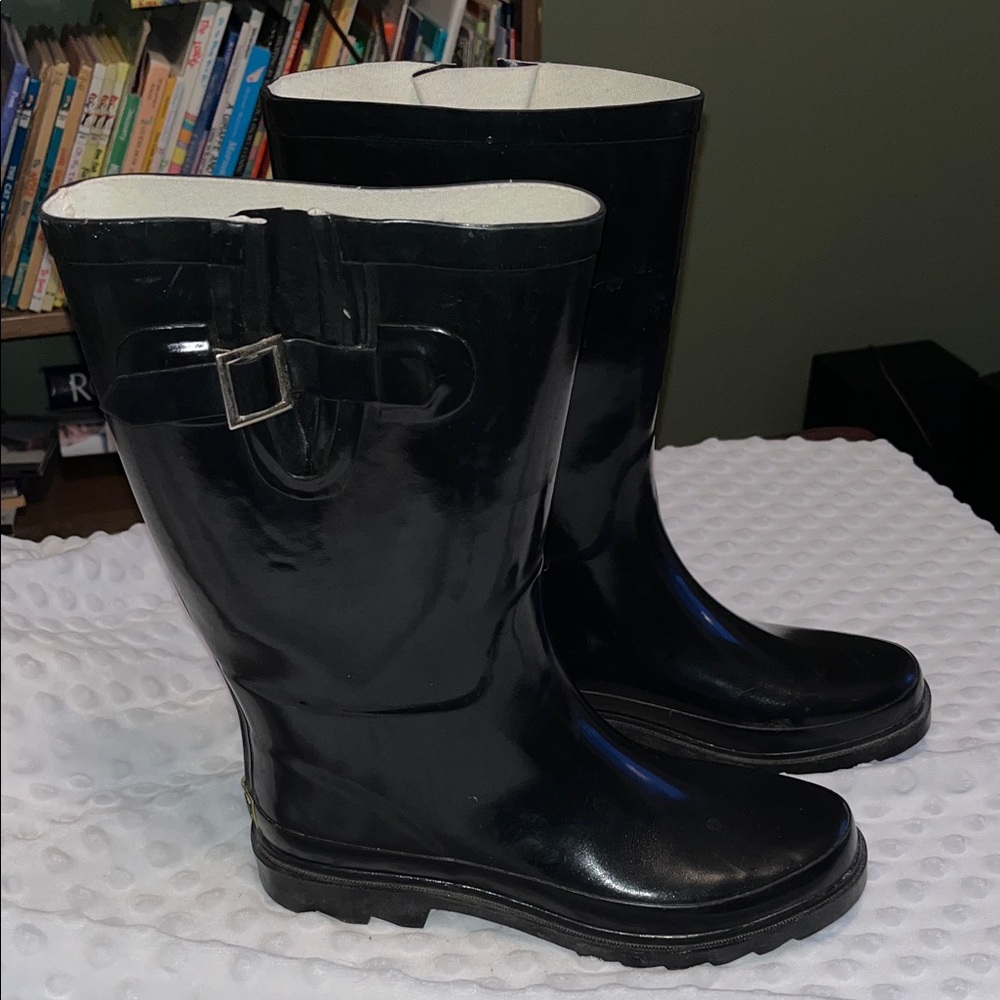 Western Chief Black Tall Rain Boots